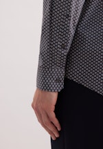 Comfort Business Hemd Druck in Braun |  Seidensticker Onlineshop