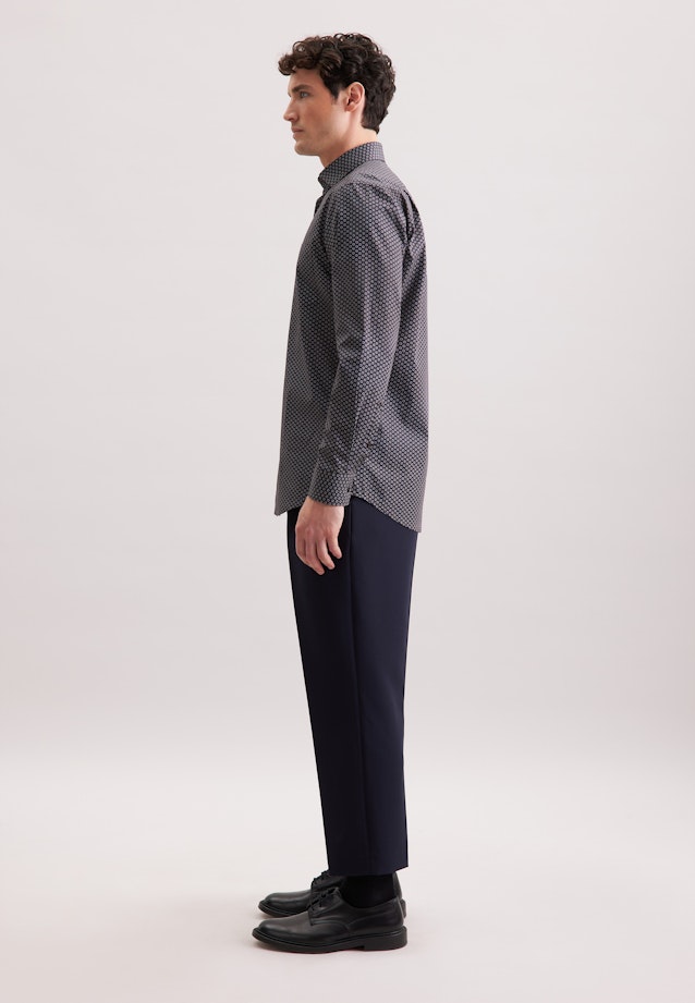 Comfort Chemise d'affaires Imprimé in Marron |  Seidensticker Onlineshop