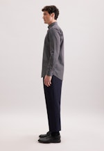 Comfort Chemise d'affaires Imprimé in Marron |  Seidensticker Onlineshop