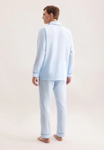 Regular Pyjama Uni in Bleu Clair |  Seidensticker Onlineshop
