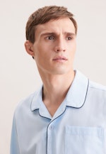 Regular Pyjama Uni in Bleu Clair |  Seidensticker Onlineshop