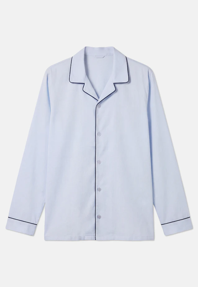 Regular Pyjama Uni in Bleu Clair |  Seidensticker Onlineshop