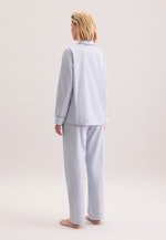 Regular Pyjama Gestreift in Hellblau |  Seidensticker Onlineshop