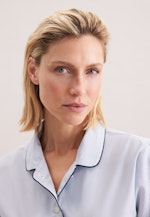 Regular Pyjama Gestreift in Hellblau |  Seidensticker Onlineshop