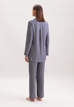 Regular Pyjama Gestreift in Dunkelblau |  Seidensticker Onlineshop