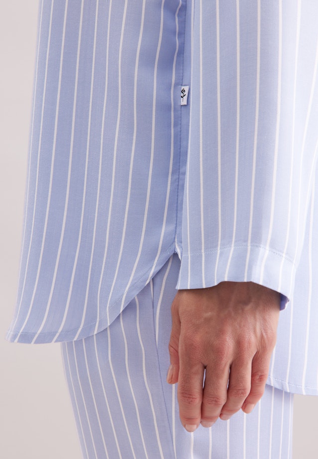 Regular Pyjamas Stripes in Hellblau |  Seidensticker Onlineshop