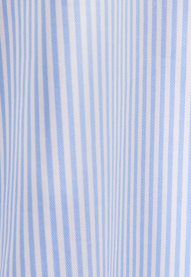 Hemdbluse mit abnehmbarer Schluppe aus Baumwolltwill in Hellblau |  Seidensticker Onlineshop