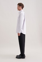 Regular Business Hemd Struktur in Grau |  Seidensticker Onlineshop