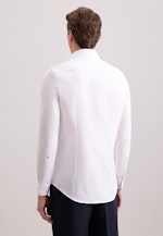 Slim Business Hemd Gestreift in Weiß |  Seidensticker Onlineshop