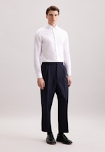 Slim Chemise d'affaires Rayures in Blanc |  Seidensticker Onlineshop