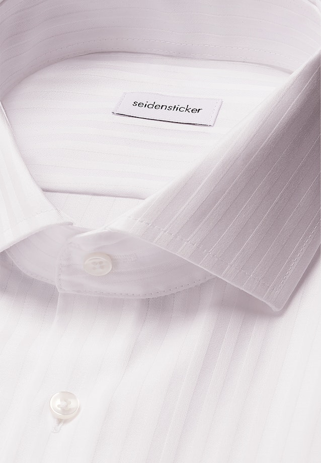 Slim Business Hemd Gestreift in Weiß |  Seidensticker Onlineshop