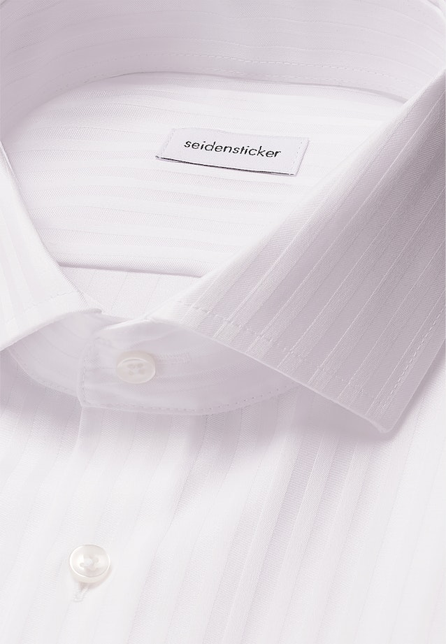 Slim Business Hemd Gestreift in Weiß |  Seidensticker Onlineshop