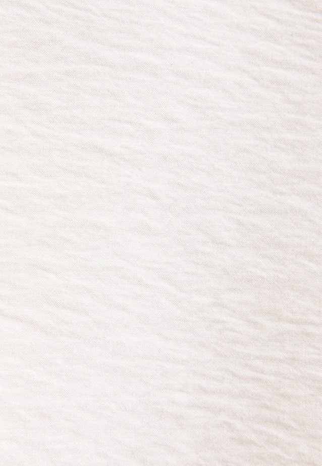 Blusenshirt mit Volumenärmel aus strukturierter Viskose in Weiß |  Seidensticker Onlineshop