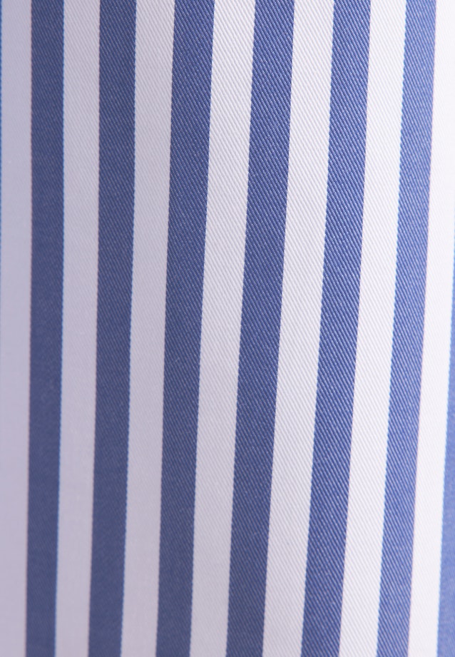 Hemdbluse in A- Linie aus Baumwolltwill in Dunkelblau |  Seidensticker Onlineshop