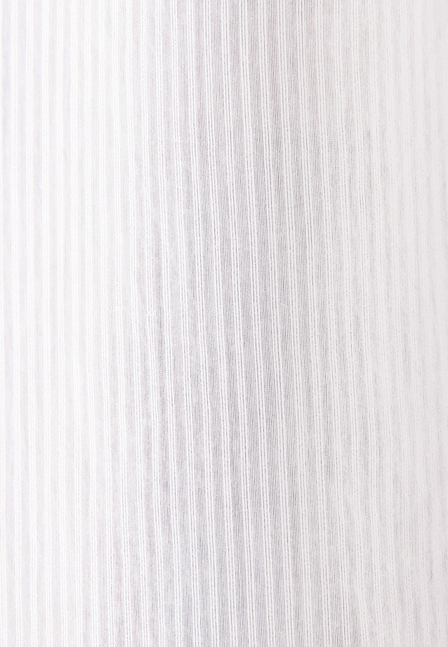 Semitransparente Stehkragenbluse mit hoher Manschette in Weiß |  Seidensticker Onlineshop