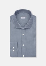 Regular Business shirt Pepita in Dunkelblau |  Seidensticker Onlineshop