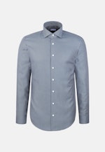 Regular Business shirt Pepita in Dunkelblau |  Seidensticker Onlineshop