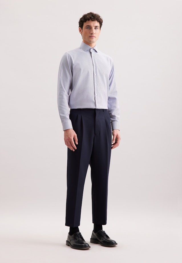 Regular Business Hemd Pepita in Rot |  Seidensticker Onlineshop