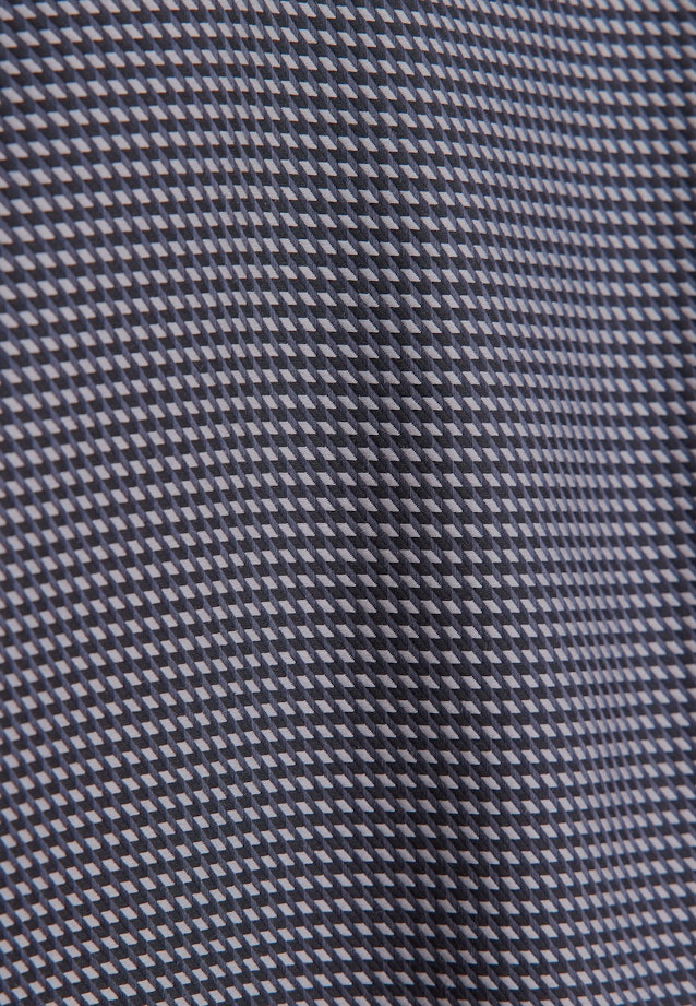 Regular Business Hemd Pepita in Grau |  Seidensticker Onlineshop