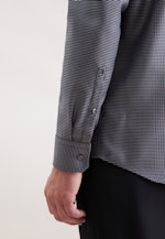 Regular Business shirt Pepita in Grey |  Seidensticker Onlineshop
