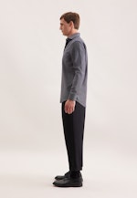 Regular Business shirt Pepita in Grey |  Seidensticker Onlineshop