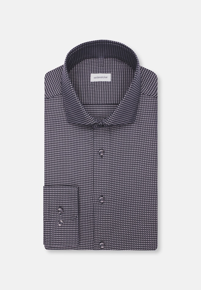 Regular Chemise d'affaires Pepita dans Gris | Boutique en ligne Seidensticker