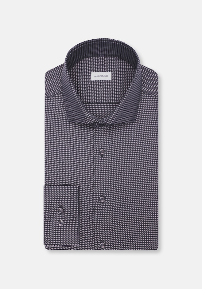 Regular Chemise d'affaires Pepita dans Gris | Boutique en ligne Seidensticker