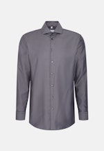 Regular Business shirt Pepita in Grey |  Seidensticker Onlineshop