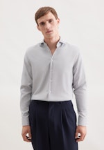 Regular Chemise d'affaires Pepita in Beige |  Seidensticker Onlineshop