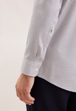 Regular Business Hemd Pepita in Beige |  Seidensticker Onlineshop