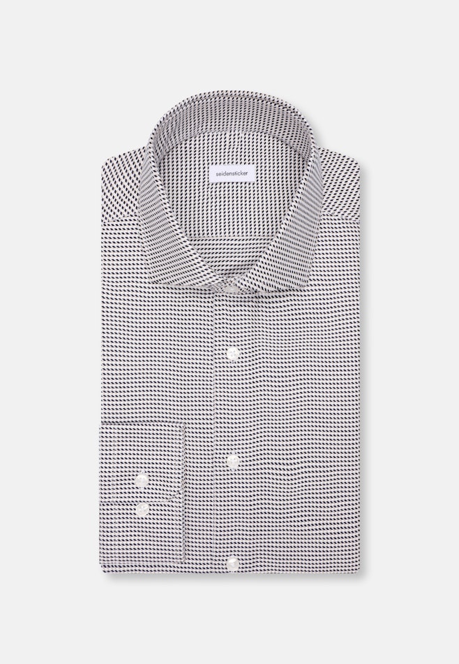 Regular Chemise d'affaires Pepita dans Beige | Boutique en ligne Seidensticker