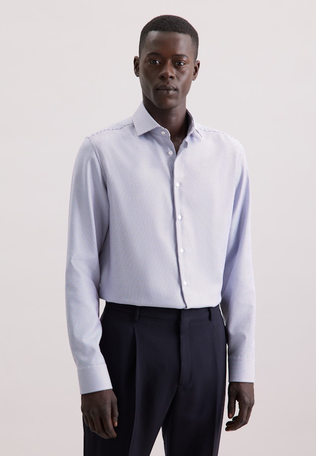 Slim Business Hemd Pepita in Rot |  Seidensticker Onlineshop