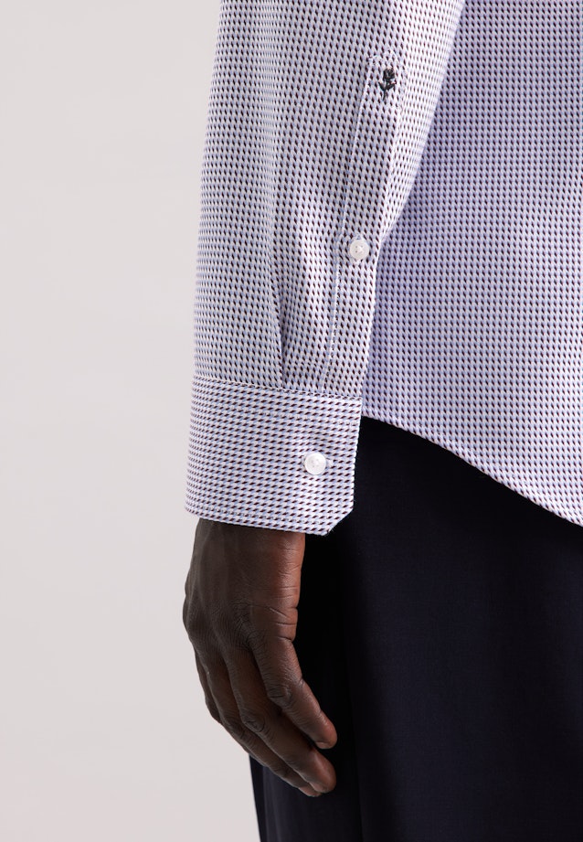 Slim Business Hemd Pepita in Rot |  Seidensticker Onlineshop