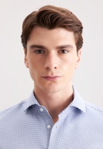 Slim Business Hemd Pepita in Dunkelblau |  Seidensticker Onlineshop