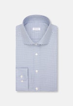 Slim Business Hemd Pepita in Dunkelblau |  Seidensticker Onlineshop