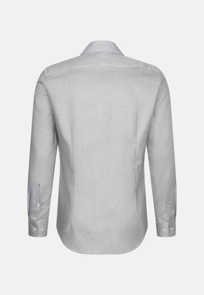 Slim Business Hemd Pepita in Beige |  Seidensticker Onlineshop