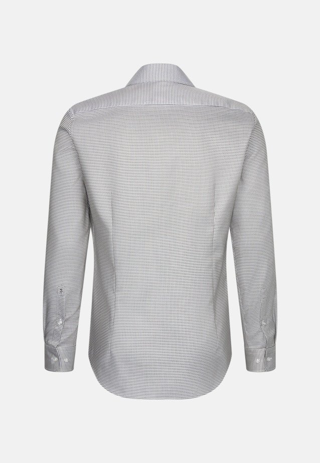 Slim Business Hemd Pepita in Beige |  Seidensticker Onlineshop