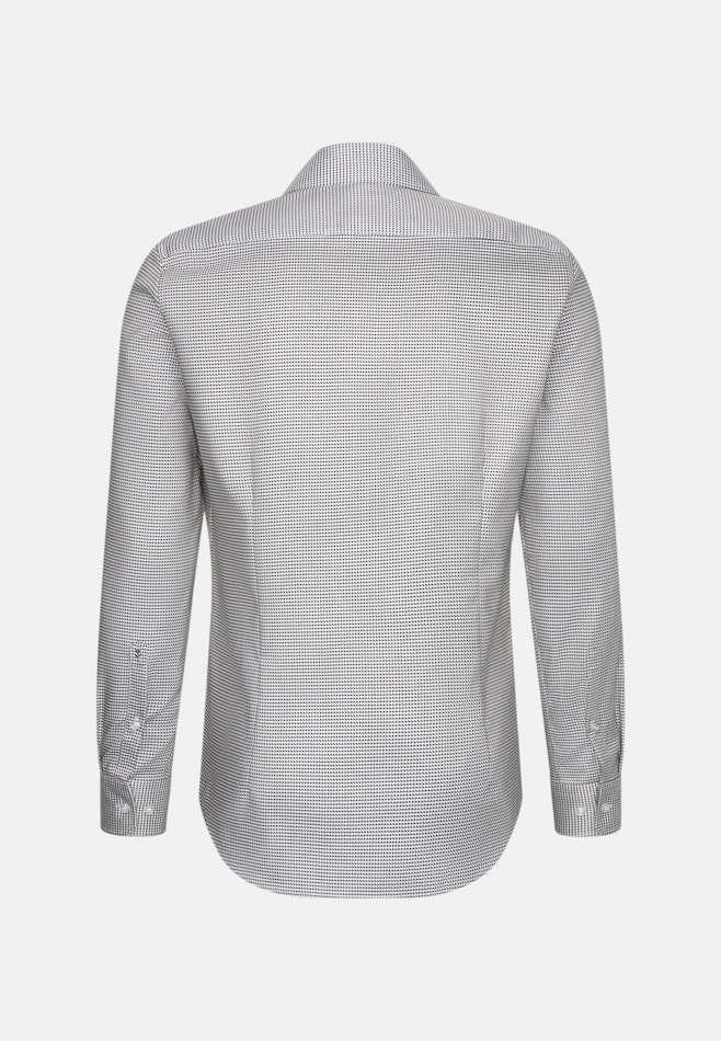 Slim Business Hemd Pepita in Beige | Seidensticker Onlineshop