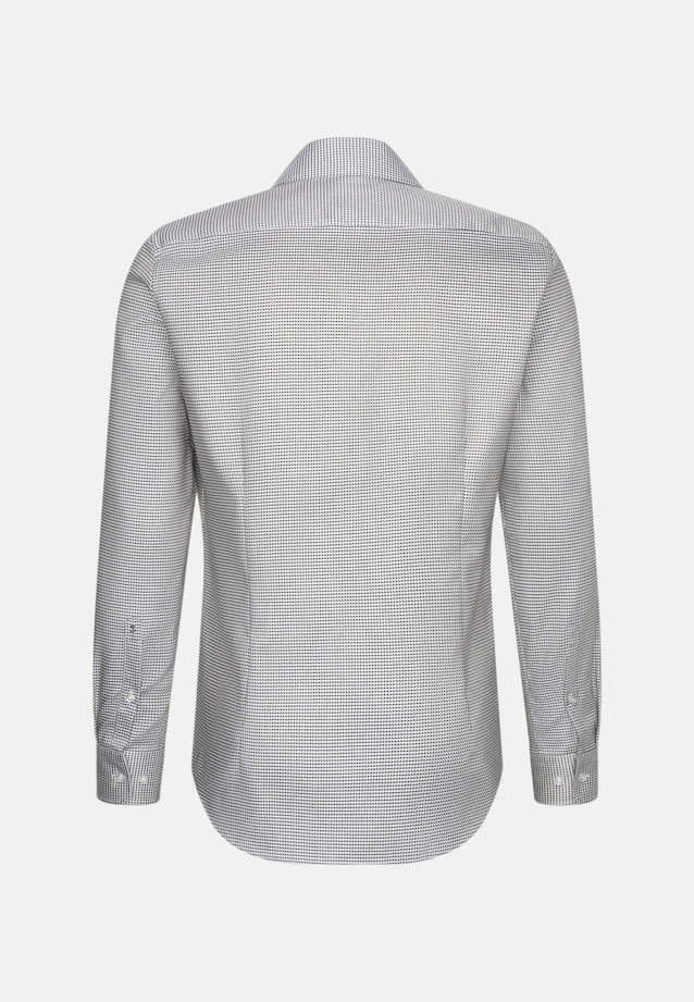 Slim Business Hemd Pepita in Beige |  Seidensticker Onlineshop
