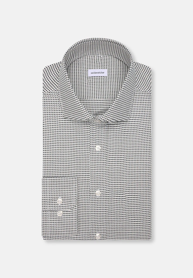 Slim Chemise d'affaires Pepita dans Beige | Boutique en ligne Seidensticker