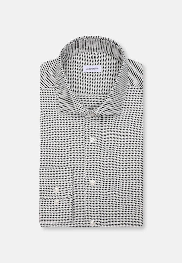 Slim Business Hemd Pepita in Beige |  Seidensticker Onlineshop