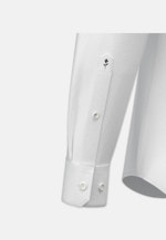 Regular Chemise en flanelle Uni in Blanc |  Seidensticker Onlineshop