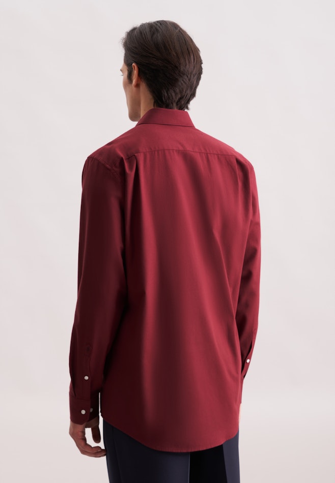 Regular Flanellhemd Flanell in Rot | Seidensticker Onlineshop