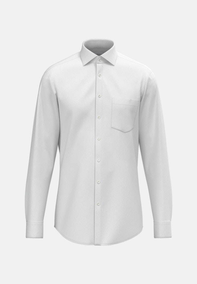 Regular Flanellhemd Uni in Grau |  Seidensticker Onlineshop