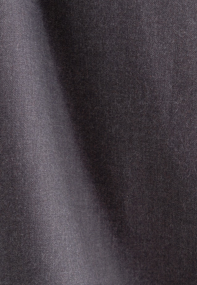 Regular Flanellhemd Uni in Grau |  Seidensticker Onlineshop