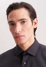 Regular Flanellhemd Uni in Grau |  Seidensticker Onlineshop