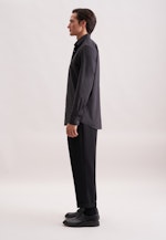 Regular Flanellhemd Uni in Grau |  Seidensticker Onlineshop