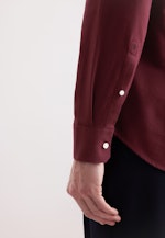Slim Flanellhemd Uni in Rot |  Seidensticker Onlineshop
