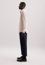 Slim Flanellhemd Flanell in Beige |  Seidensticker Onlineshop