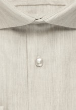 Slim Chemise en flanelle Uni in Gris |  Seidensticker Onlineshop